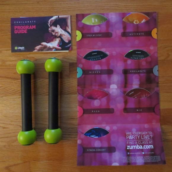zumba exhilarate set